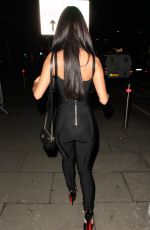 YAZMIN OUKHELLOU at Faces Nightclub in London 02/23/2019