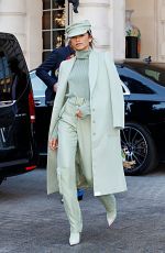 ZENDAYA COLEMAN Leaves Her Hotel in Paris 02/27/2019