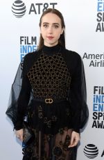 ZOE KAZAN at Film Independent Spirit Awards in Santa Monica 02/23/2019