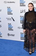 ZOE KAZAN at Film Independent Spirit Awards in Santa Monica 02/23/2019