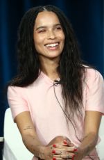 ZOE KRAVITZ at 2019 Winter TCA Tour in Pasadena 02/08/2019