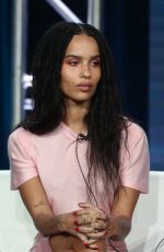 ZOE KRAVITZ at 2019 Winter TCA Tour in Pasadena 02/08/2019