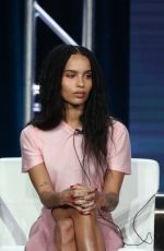 ZOE KRAVITZ at 2019 Winter TCA Tour in Pasadena 02/08/2019