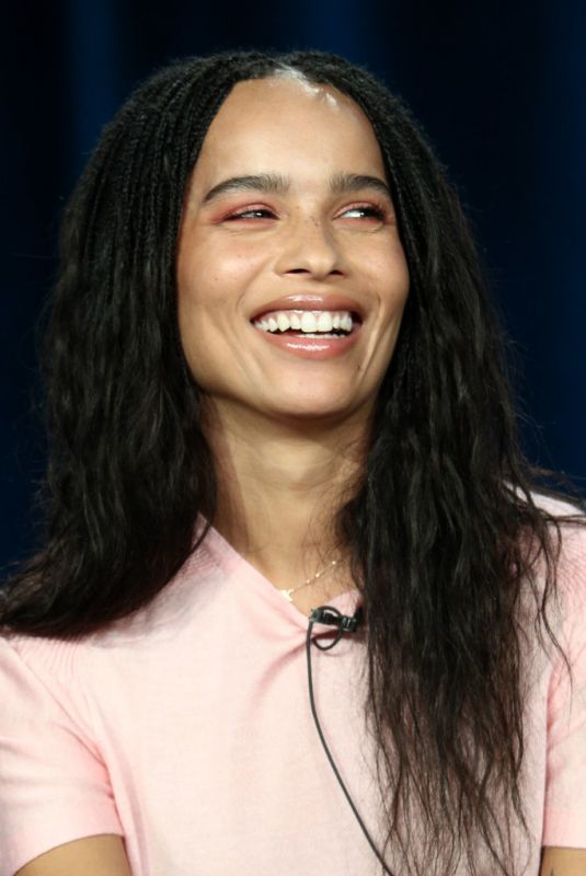 ZOE KRAVITZ at 2019 Winter TCA Tour in Pasadena 02/08/2019