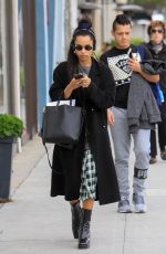 ZOE KRAVITZ Out Shopping on Rodeo Drive in Beverly Hills 02/12/2019