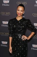 ZOE SALDANA at Cadillac Celebrates 91st Oscars in Los Angeles 02/21/2019