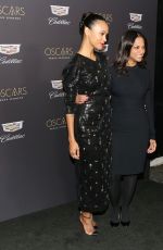 ZOE SALDANA at Cadillac Celebrates 91st Oscars in Los Angeles 02/21/2019