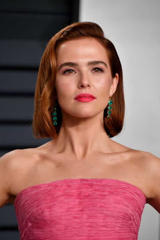 ZOEY DEUTCH at Vanity Fair Oscar Party in Beverly Hills 02/24/2019
