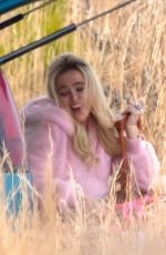 ZOEY DEUTCH on the Set of Zombieland 2 02/02/2019