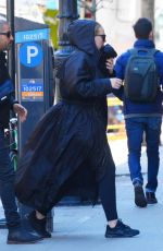ADELE Heading to a Recording Studio in New York 03/27/2019