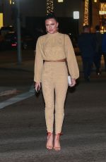 ADRIANA LIMA Night Out in Beverly Hills 02/28/2019