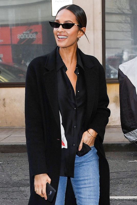 ALESHA DIXON Out and About in London 03/08/2019