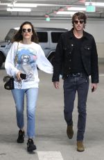 ALESSANDRA AMBROSIO and Nicolo Oddi Heading to a Movies in Century City 03/14/2019