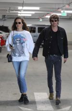ALESSANDRA AMBROSIO and Nicolo Oddi Heading to a Movies in Century City 03/14/2019