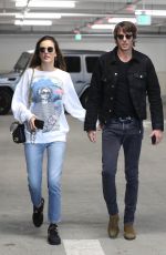 ALESSANDRA AMBROSIO and Nicolo Oddi Heading to a Movies in Century City 03/14/2019