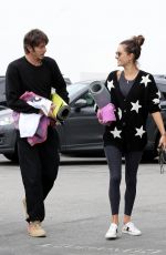 ALESSANDRA AMBROSIO and Nicolo Oddi Heading to Yoga Studio in Venice Beach 03/11/2019