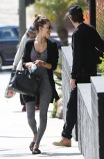 ALESSANDRA AMBROSIO and Nicolo Oddi Out in Los Angeles 03/09/2019