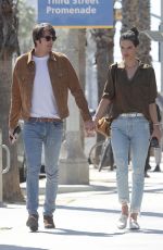 ALESSANDRA AMBROSIO and Nicolo Oddi Out in Los Angeles 03/12/2019