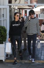 ALESSANDRA AMBROSIO and Nicolo Oddi Shopping at Brentwood Country Mart 03/13/2019