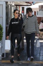 ALESSANDRA AMBROSIO and Nicolo Oddi Shopping at Brentwood Country Mart 03/13/2019