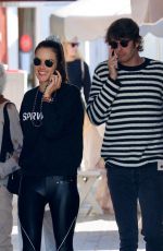 ALESSANDRA AMBROSIO and Nicolo Oddi Shopping at Brentwood Country Mart 03/13/2019