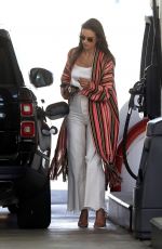 ALESSANDRA AMBROSIO at a Gas Station in Malibu 03/21/2019