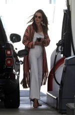 ALESSANDRA AMBROSIO at a Gas Station in Malibu 03/21/2019
