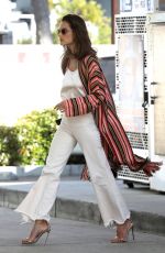 ALESSANDRA AMBROSIO at a Gas Station in Malibu 03/21/2019