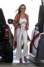ALESSANDRA AMBROSIO at a Gas Station in Malibu 03/21/2019