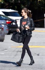 ALESSANDRA AMBROSIO at Brentwood Country Mart 03/07/2019