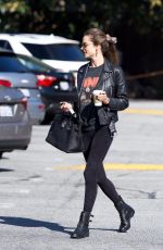 ALESSANDRA AMBROSIO at Brentwood Country Mart 03/07/2019