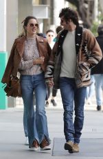ALESSANDRA AMBROSIO Heading to Hillstone Restaurant in Santa Monica 03/09/2019