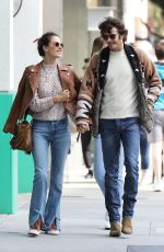ALESSANDRA AMBROSIO Heading to Hillstone Restaurant in Santa Monica 03/09/2019