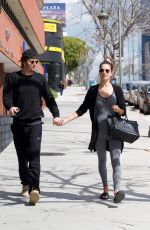 ALESSANDRA AMBROSIO Heading to Pilates Class in Los Angeles 03/09/2019