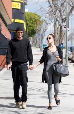ALESSANDRA AMBROSIO Heading to Pilates Class in Los Angeles 03/09/2019