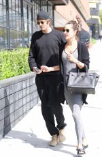 ALESSANDRA AMBROSIO Heading to Pilates Class in Los Angeles 03/09/2019