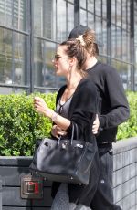 ALESSANDRA AMBROSIO Heading to Pilates Class in Los Angeles 03/09/2019