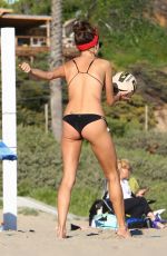 ALESSANDRA AMBROSIO in Bikini at a Beach in Los Angeles 03/18/2019