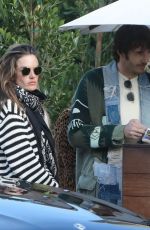 ALESSANDRA AMBROSIO Leaves Soho House in Malibu 03/10/2019