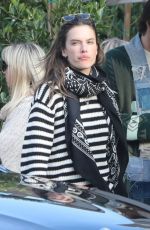 ALESSANDRA AMBROSIO Leaves Soho House in Malibu 03/10/2019