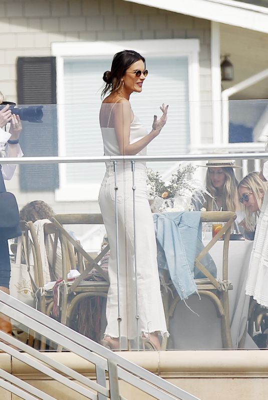 ALESSANDRA AMBROSIO Out in Malibu Beach 03/21/2019
