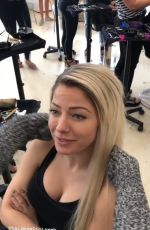 ALEXA BLISS at a Hair Salon in Phoenix 03/27/2019
