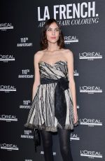 ALEXA CHUNG at La French Art of Coloring 110th Anniversary of L