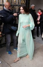 ALEXA CHUNG at Stella McCartney Fashion Show at PFW in Paris 03/04/2019