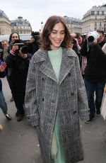 ALEXA CHUNG at Stella McCartney Fashion Show at PFW in Paris 03/04/2019