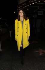 ALEXADRA DADDARIO Leaves Fonda Theatre in Hollywood 03/08/2019