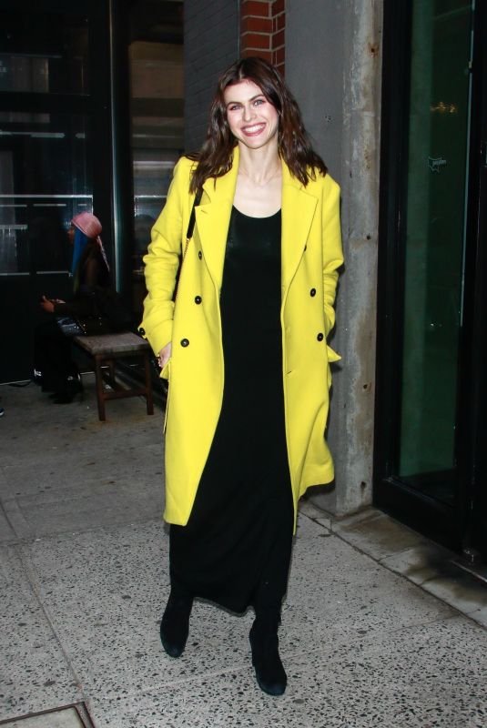ALEXANDRA DADDARIO Arrives at DKNY Sports Event in New York 03/28/2019
