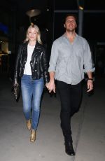 ALI LARTER Arrives at The Dirt Premiere in Hollywood 03/18/2019