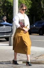 ALICE EVE Out and About in Hollywood 03/22/219