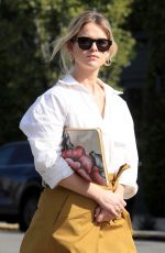ALICE EVE Out and About in Hollywood 03/22/219